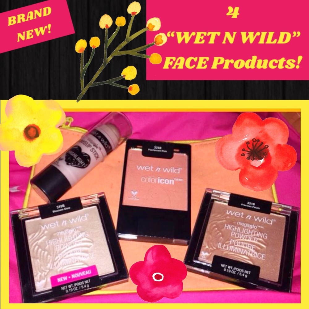 4 Piece Wet N Wild Face Bundle!